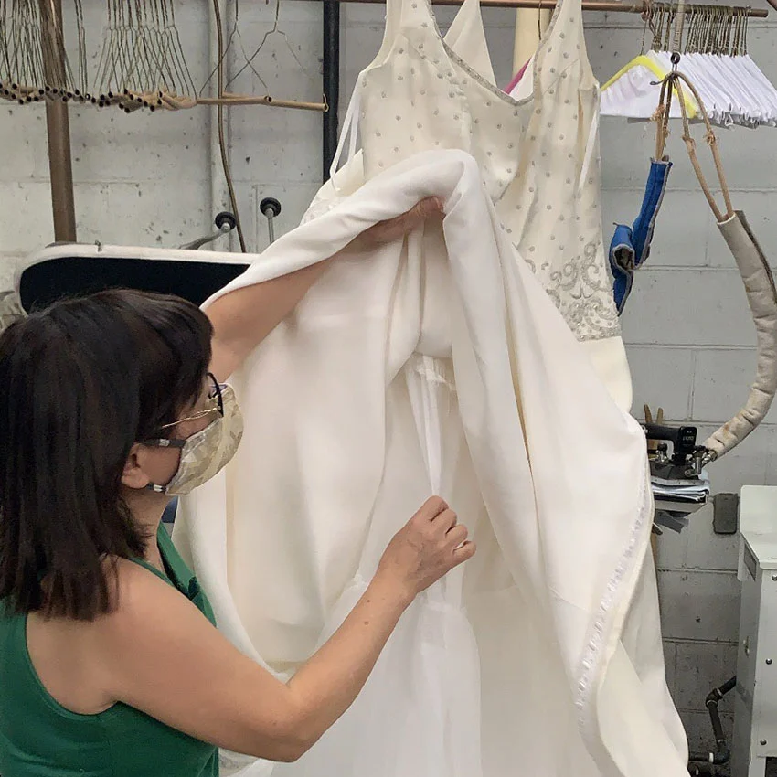 Wedding Gown Cleaning Process